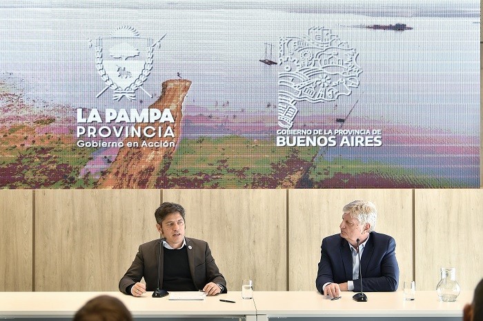 ALERTA POR EL NI&Ntilde;O: Kicillof y Ziliotto refuerzan la cooperaci&oacute;n entre Buenos Aires y La Pampa
