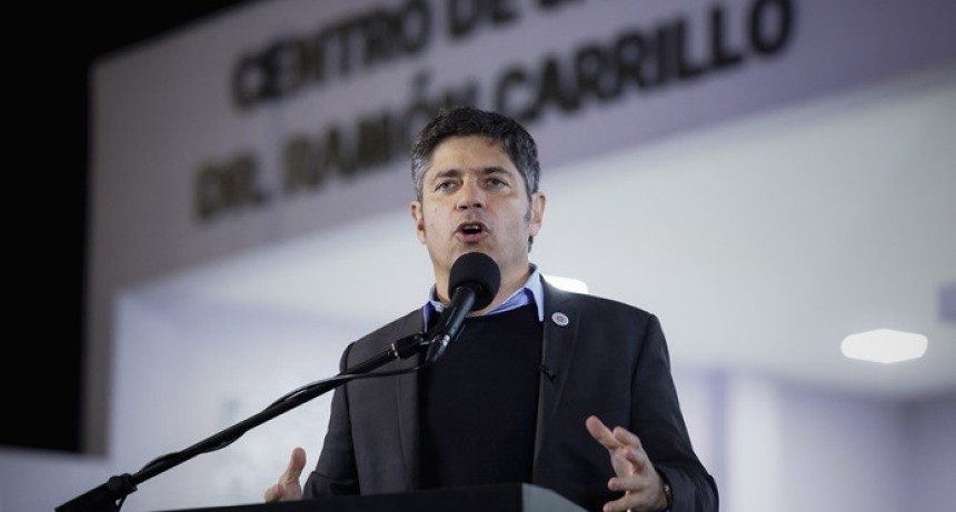 KICILLOF REDOBL&Oacute; LA APUESTA Y CRITIC&Oacute; A NACI&Oacute;N tras inaugurar un nuevo centro de salud en Bol&iacute;var