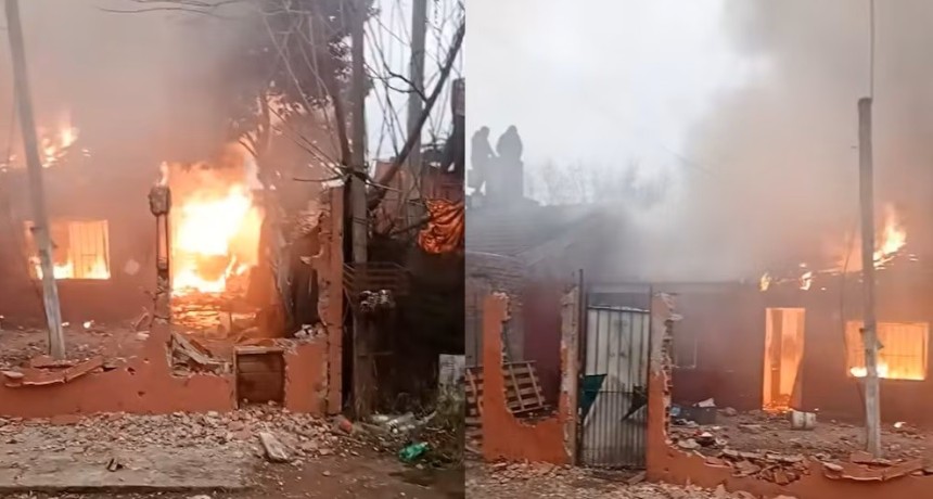 TERROR EN VARELA: mataron a dos j&oacute;venes, otro qued&oacute; grave y vecinos incendiaron una casa