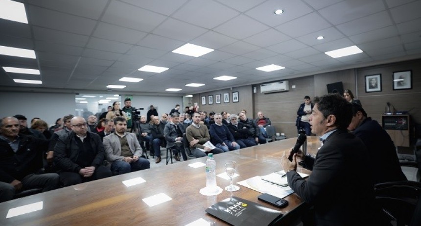 KICILLOF EN CHACO: fuerte cr&iacute;tica a Milei y una se&ntilde;al de unidad federal