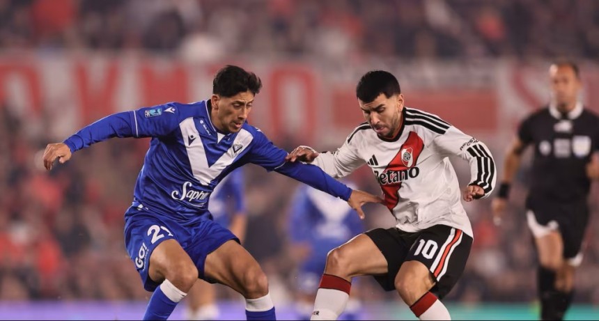 RIVER DEJ&Oacute; ESCAPAR EL TRIUNFO: ganaba 2-0 ante V&eacute;lez y termin&oacute; empatando 2-2