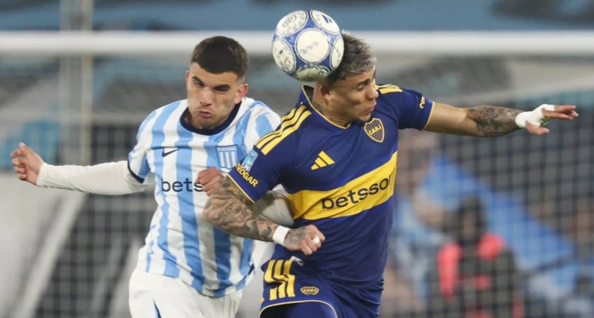 RACING Y BOCA NO PUDIERON: empataron 1-1 en un cl&aacute;sico vibrante en el Cilindro