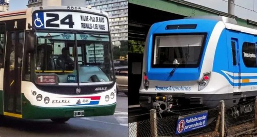OTRA SUBA EN EL TRANSPORTE: cu&aacute;nto costar&aacute; viajar en colectivo, tren y subte desde el martes