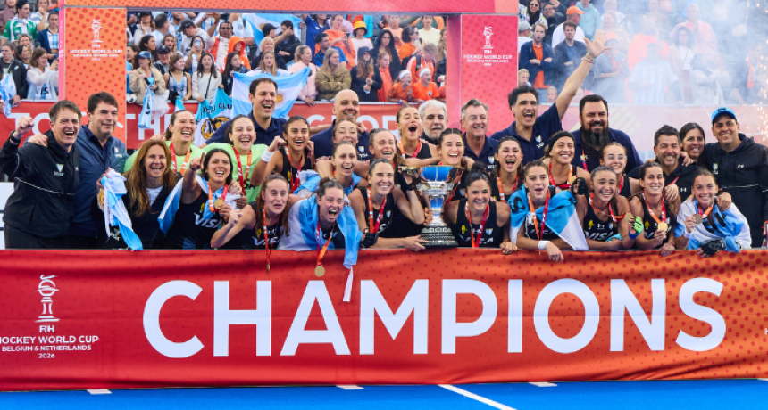 &iexcl;LAS LEONAS SON CAMPEONAS DEL MUNDO! Argentina venci&oacute; a Pa&iacute;ses Bajos y volvi&oacute; a levantar la Copa