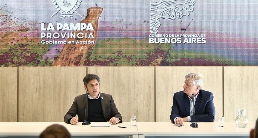 ALERTA POR EL NI&Ntilde;O: Kicillof y Ziliotto refuerzan la cooperaci&oacute;n entre Buenos Aires y La Pampa