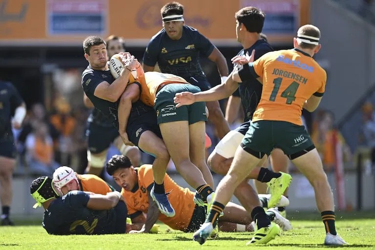 Rugby Championship: Los Pumas se quedaron con las manos vacías ante Australia
