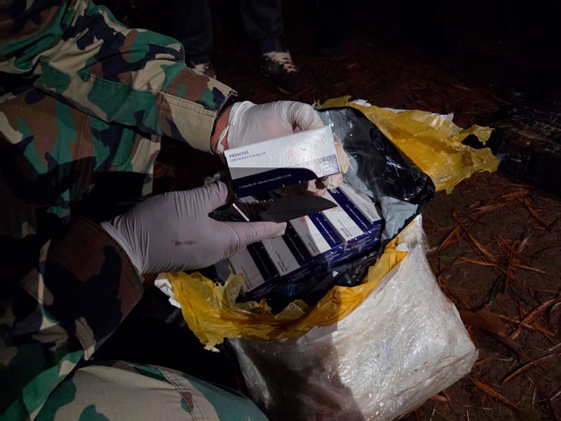 Golpe millonario al narcotráfico: incautan droga y fentanilo en Misiones