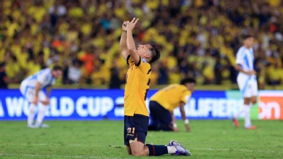 Argentina cae ante Ecuador y cierra las Eliminatorias con sabor amargo