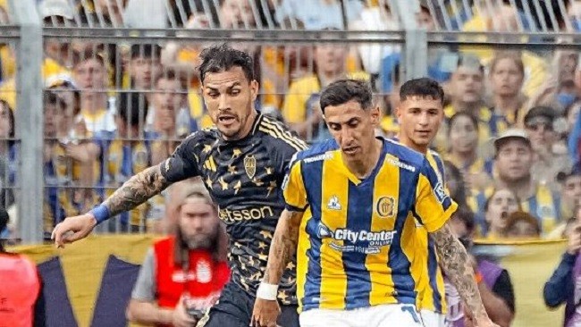 ¡Golazo olímpico de Di María salva a Central y amarga a Boca en Rosario!