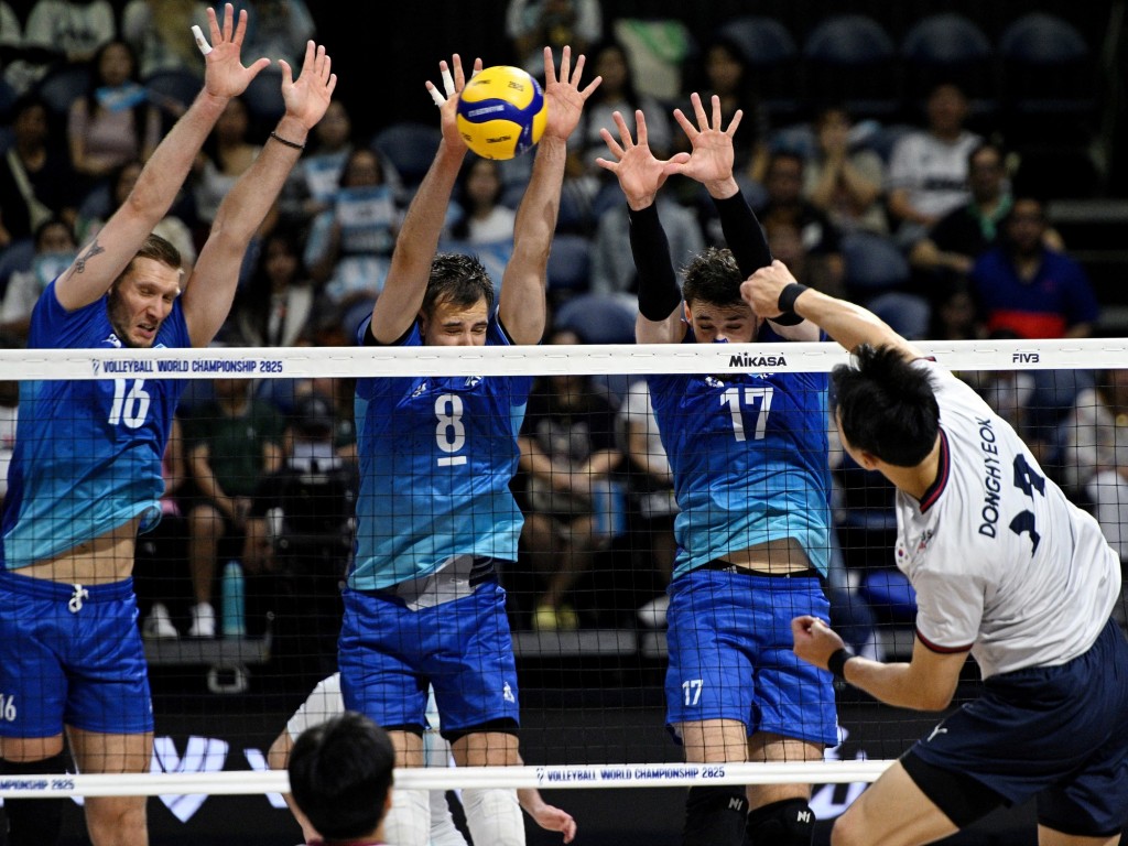 Argentina supera a Corea del Sur y queda a un paso de los octavos en el Mundial de vóleibol
