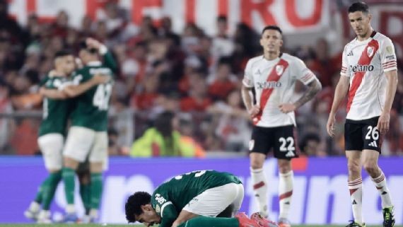 Golpe en el Monumental: River cayó ante Palmeiras y quedó al borde de la eliminación en la Libertadores