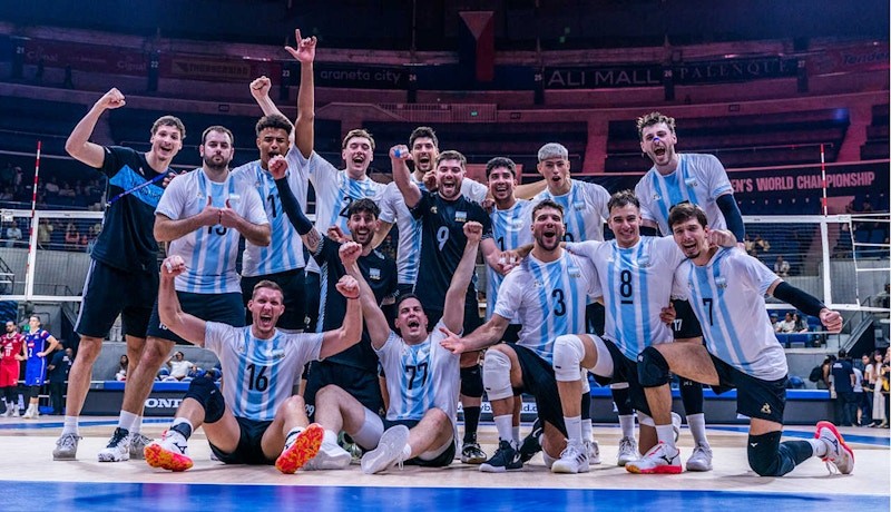 ¡Argentina derrumbó al gigante! La Selección eliminó a Francia y se metió en octavos del Mundial de vóleibol