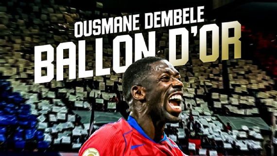 ¡Histórico! Dembélé ganó el Balón de Oro y llevó al PSG a la cima del mundo