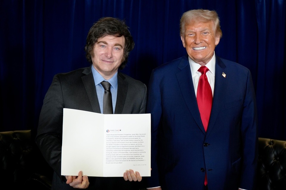 Trump pone la billetera para Milei: swap por 20 mil millones y respaldo total desde EE.UU.