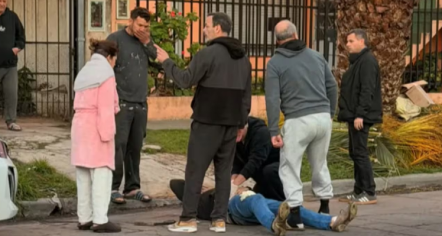 EL PALOMAR: balearon a un polic&iacute;a retirado a metros de una escuela en pleno ingreso