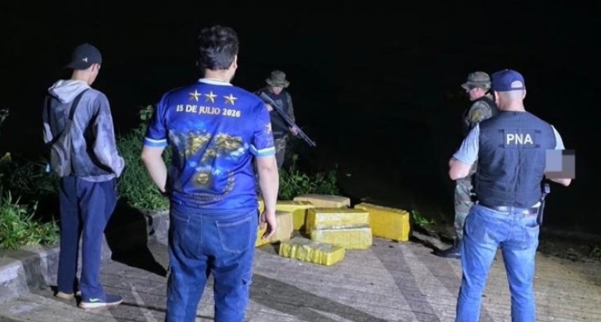 &iexcl;GOLPE AL NARCOTR&Aacute;FICO EN MISIONES! Secuestraron m&aacute;s de 194 kilos de marihuana