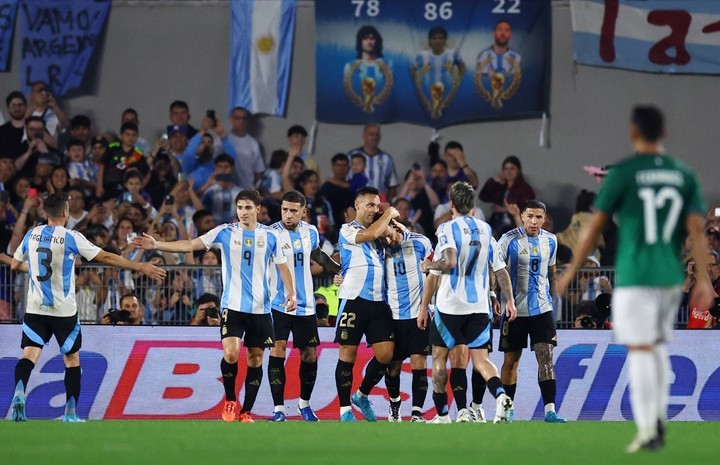 Argentina arrasa con Bolivia: Goleada 6-0 y Messi en modo imparable