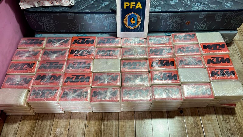 Golpe al narcotráfico: incautan más de 280 kilos de cocaína en el AMBA y detienen a cinco personas