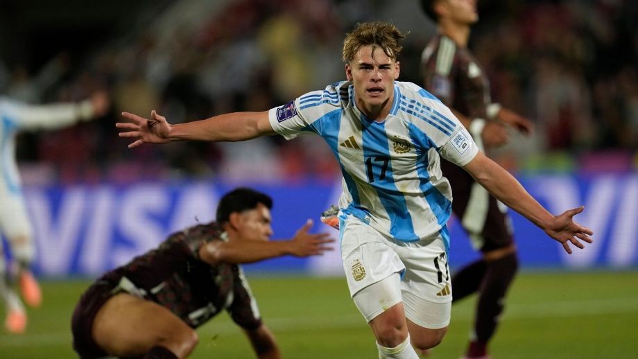 Argentina vuelve a brillar: Sub 20 derrota a México y se mete en semifinales tras 18 años