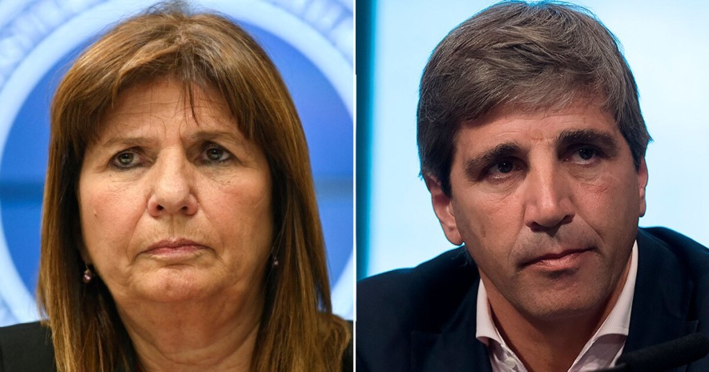 &iexcl;NUEVA CRISIS INTERNA! Caputo falt&oacute; a una reuni&oacute;n y Bullrich volvi&oacute; a desafiar a Milei