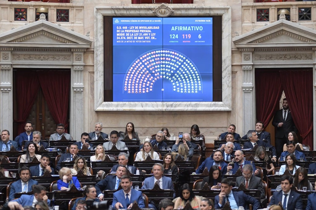 GIRO EN DIPUTADOS: restituyeron la Ley de Tierras y el Senado deber&aacute; definir su futuro