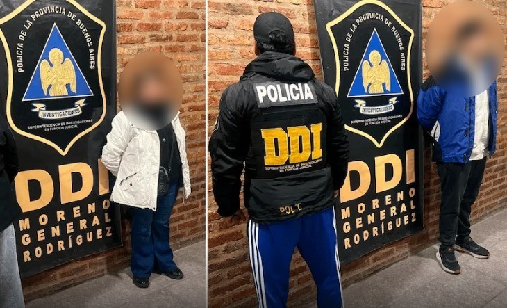 VIOLENTO ASALTO EN MORENO: balearon a un repartidor para robarle la moto y detuvieron a dos sospechosos