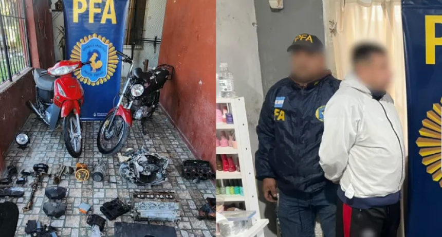 &iexcl;CAYO EL NEGOCIO ILEGAL! Detuvieron a un hombre que adulteraba autopartes en La Matanza