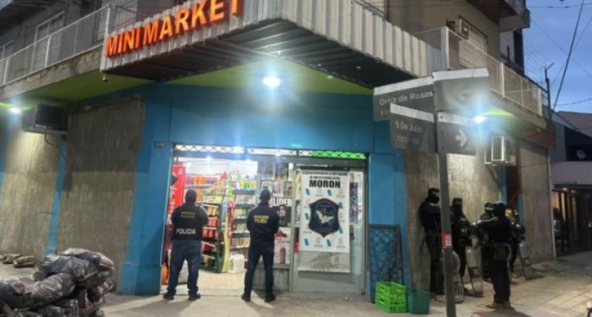 &iexcl;SORPRESA EN MOR&Oacute;N! Usaban un supermercado como fachada para vender drogas