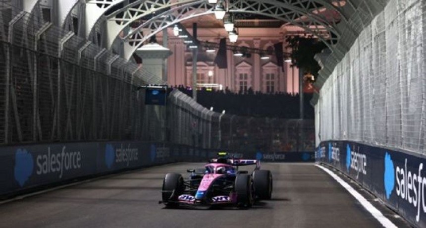 &iexcl;A NADA DE LA SQ3! Colapinto largar&aacute; und&eacute;cimo en el sprint de Singapur 