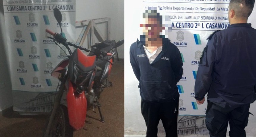 &iexcl;QUISO ESCAPAR PERO TERMIN&Oacute; DETENIDO! Intent&oacute; robar en una estaci&oacute;n de servicio de La Matanza