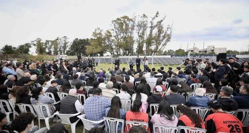 &iexcl;M&Aacute;S OPORTUNIDADES PARA LOS J&Oacute;VENES! Kicillof lanz&oacute; un programa de formaci&oacute;n y empleo en energ&iacute;as renovables