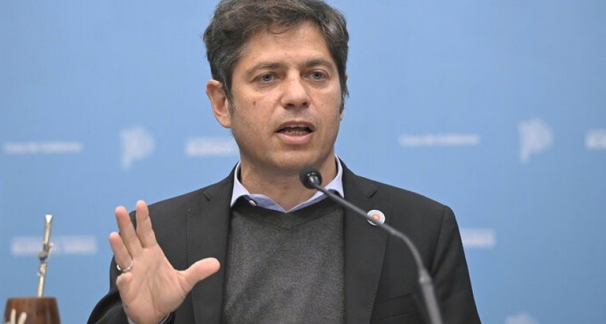 Kicillof en pie de guerra: &ldquo;Suspender la obra p&uacute;blica es un crimen social&rdquo;