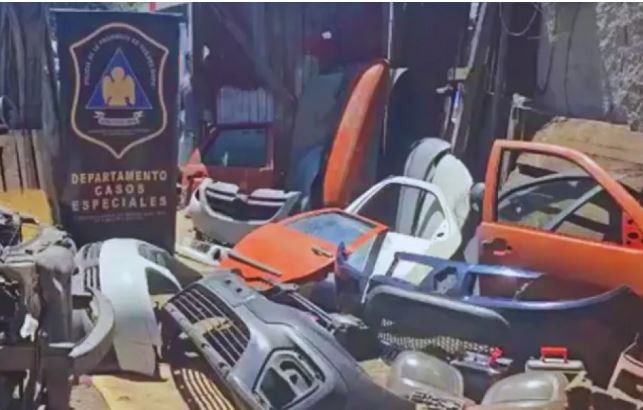 Cae una banda en Ciudad Celina: desmantelan taller donde desguazaban autos robados y hay cuatro detenidos