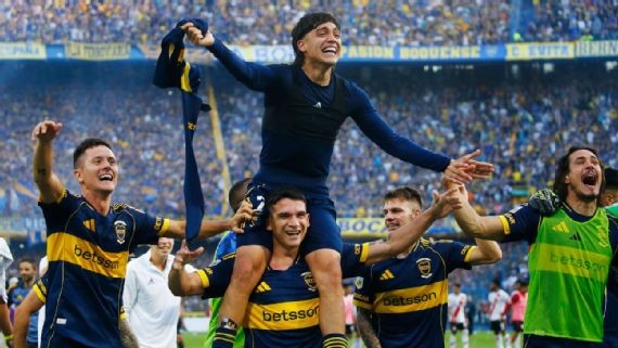 Boca ganó el Superclásico, volvió a la Libertadores y vivió una tarde de fiesta en La Bombonera
