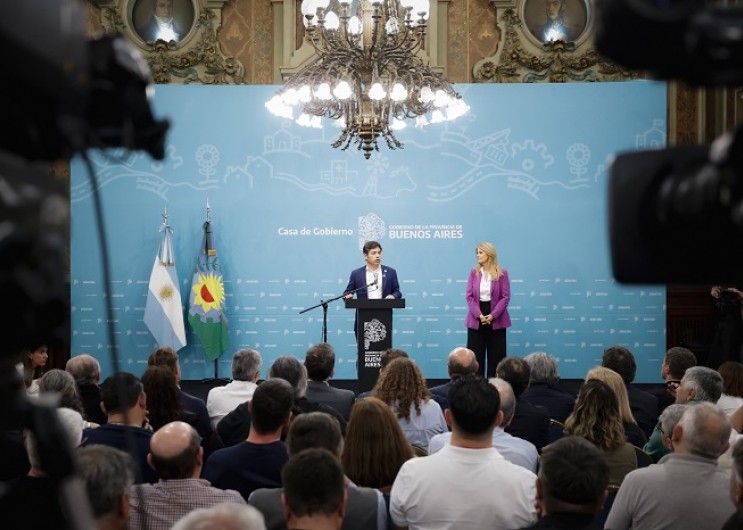 Kicillof encendió las alarmas por el pacto con EE.UU.: ‘No vamos a entregar la producción ni el trabajo argentino