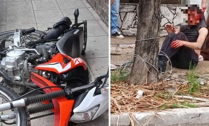 Cansados del miedo: vecinos acorralan a un presunto motochorro en Lomas del Mirador y exigen respuestas y