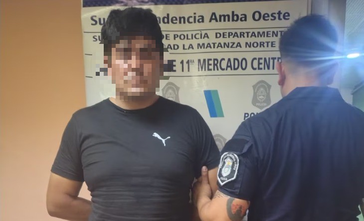 Crimen brutal en La Matanza: mató a su pareja con un camión y quedó filmado a metros del Mercado Central