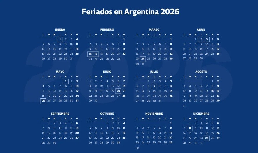 Confirmado el calendario 2026: el Gobierno suma días no laborables y habrá tres fines de semana largos más