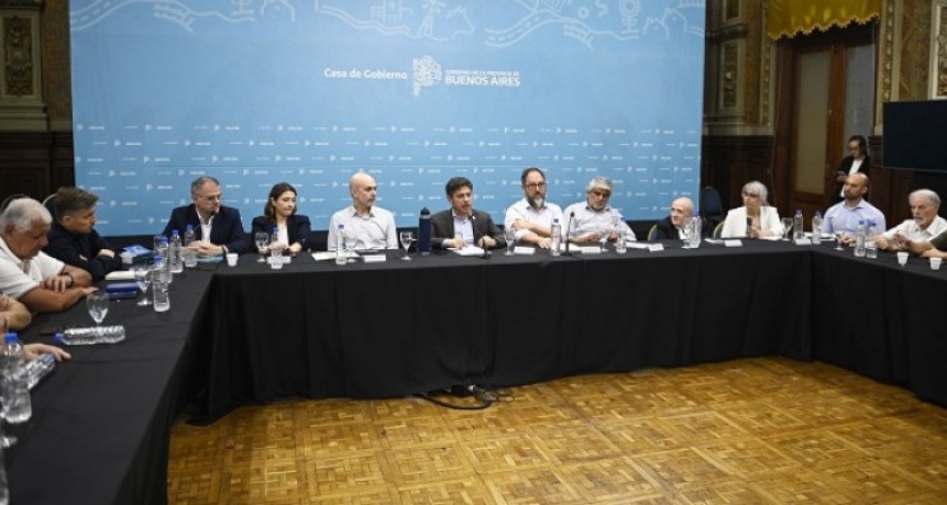 Alerta nuclear: Kicillof plantó bandera y reunió al sector para frenar la privatización de NASA